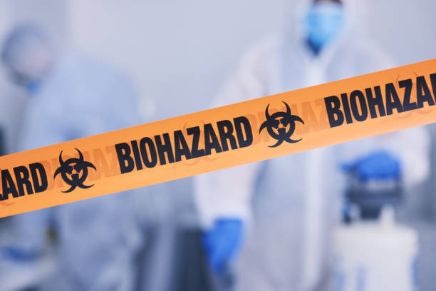 Professional Biohazard technician working in Marietta, PA